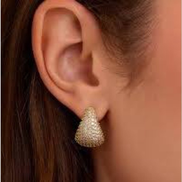 Gorjana Jewelry - NWT Gorjana Banks Shimmer Earrings Gold